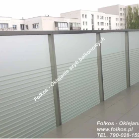 Folie prywatyzujące na balkony Jutrzenki, Ryżowa, Prystora, Aleja Krakowska, Grójecka, Regulska, Posag 7 Panien, Kleszczowa-Oklejamy balkony Warszawa