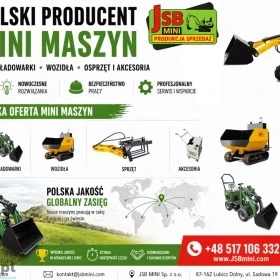 Osprzęt Rolniczy Budowlany + Koparki Ładowarki Wozidła JSB