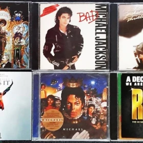 Polecam Prywatną Kolekcję 5 Najlepszych Albumów CD-6 Płyt MICHAEL JACKSON 6CD