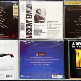 Polecam Prywatną Kolekcję 5 Najlepszych Albumów CD-6 Płyt MICHAEL JACKSON 6CD