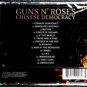 Znakomity Album CD GUNS N ROSES Album- Chinese Democracy CD