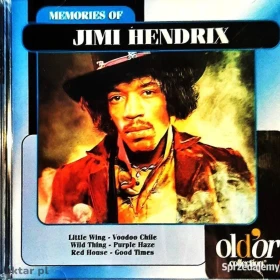 2XCD Nowe -Znakomity Album 2X CD JIMI HENDRIX - Memories- Jimi Hendrix 