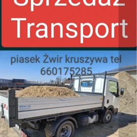 Sprzedaż piasek żwir kruszywa Rzeszów tel 660175285 Podkarpacie