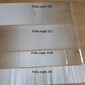 Folie gradientowe FOLKOS Warszawa- folie do oklejania szyb -folie dekoracyjne wzory 123, 120, 130, 140, 142, 880, mgła, perła- sprzedaż, montaż Folkos