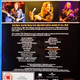 ⭐⭐⭐Polecam  Album BLU RAY Wspaniały Kultowy Koncert BLACK SABBATH-Nowy