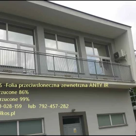 Folia Chrome 270 XC- folia zewnetrzna przeciwsłoneczna z filtrem UV i IR -Folie przeciwsłoneczne Warszawa -przyciemnianie szyb folią  TEL.790-028-159