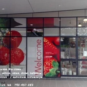 Folie do szkół, przedszkoli, żłobków, Biur, szpitali, aptek, sklepów, magazynów...Folie z usługą oklejania szyb Warszawa i okolice TEL.790-028-159