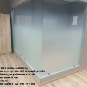 Folie okienne Mińsk Mazowiecki- folie z usługą oklejania szyb TEL.790-028-159 -Folkos folie okienne 100% prywatnośći -Oklejamy okna 