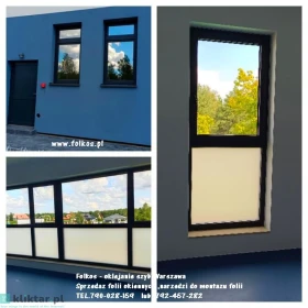 Folie okienne Mińsk Mazowiecki- folie z usługą oklejania szyb TEL.790-028-159 -Folkos folie okienne 100% prywatnośći -Oklejamy okna 