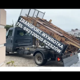Usługi transportowe mała wywrotka Iveco Rzeszów Krasne tel 692120020