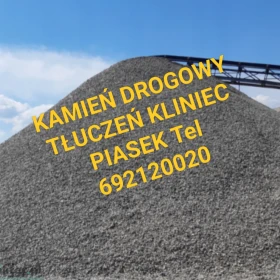 Sprzedaż dostawa kamień kliniec tłuczeń piasek budowlany ogrodowy ziemia czarna Świlcza Trzciana Bratkowice tel 692120020 Podkarpackie