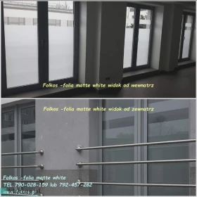 Folie okienne Warszawa - folie z usługą oklejania szyb -Folkos folie okienne TEL.790-028-159    
