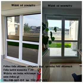 Lustro weneckie w mieszkaniu -Folia wenecka na okna - folia zamiast zasłon, firan - folia gdy mamy w domu alergika -Oklejamy okna folią wenecką Wawa