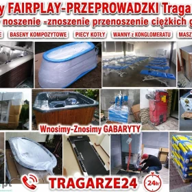tragarze24h – pogotowie tragarzy, wnoszenie i znoszenie wszystkiego, również przez okno
