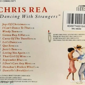⭐⭐⭐Polecam Album CD CHRIS REA- Album - Dancing With Strangers -CD Nowa
