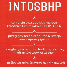 Usługi szkoleniowe, usługi BHP