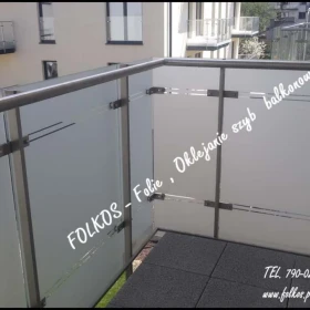 Folkos- folie z usługą oklejania szyb Mińsk Mazowiecki i okolice - TEL>790-028-159 -Folie okienne Mińsk Maz- oklejamy okna, drzwi, witryny, balkony 