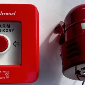 ⭐⭐⭐Montaż Alarmu Syreny Zewnętcznej z Świetlną Lampą Błyskową,Mocy 120dB