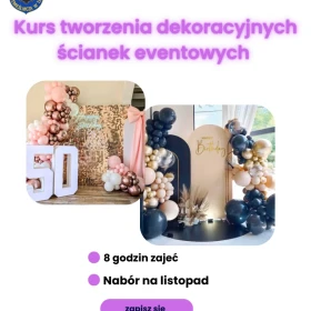 Kurs tworzenia dekoracyjnych ścianek 