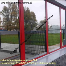 Folie bezpieczne i antywłamaniowe do szkół, przedszkoli, sklepów, banków, instytucji publicznych - folie z certyfikatem Usługa oklejania szyb 