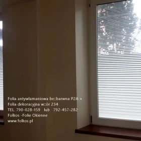 Folie na okna -folie klasy 2B2, 1B1, P2A -folie bezpieczne i antywłamaniowe Warszawa - folie do szkół, przedszkoli, sklepów, banków, magazynów....